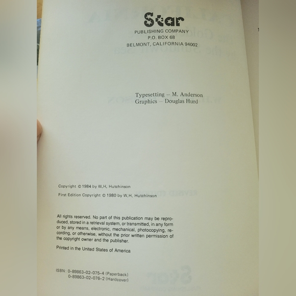 Hutchinson, W.H. California. The Golden Shore by the Sundown Sea. 1984. Illustr - Picture 6 of 10